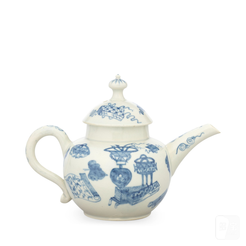 An important Limehouse teapot and cover, circa 1746-48 - 图4
